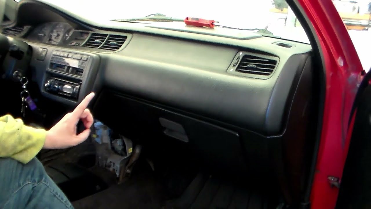 How to Remove Glovebox on 1992-95 Honda Civic