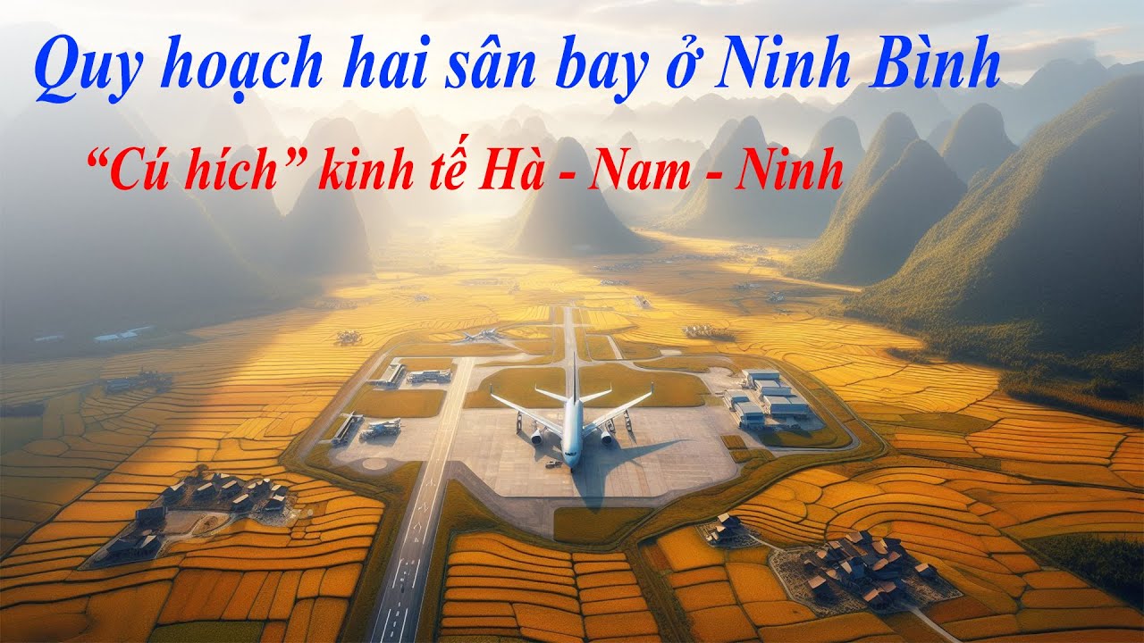 Chi tiết quy hoạch hai sân bay ở Ninh Bình