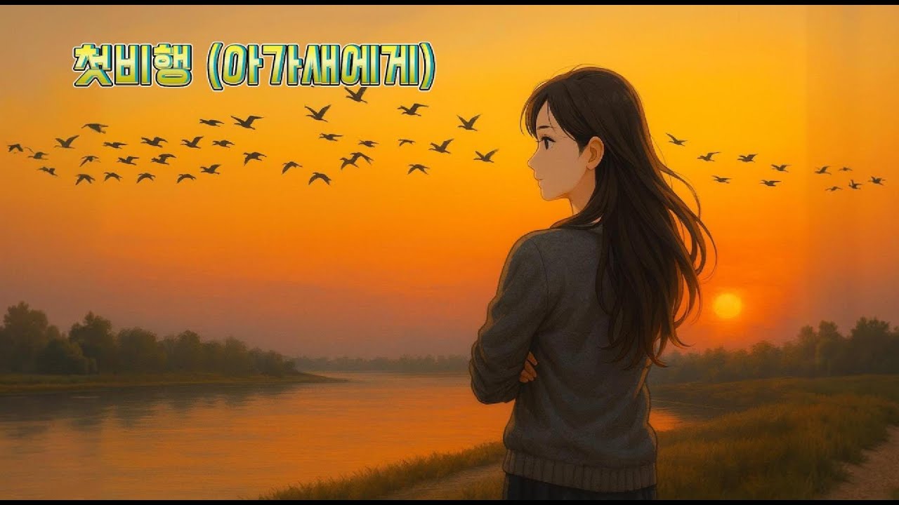 첫비행 (아가새에게)