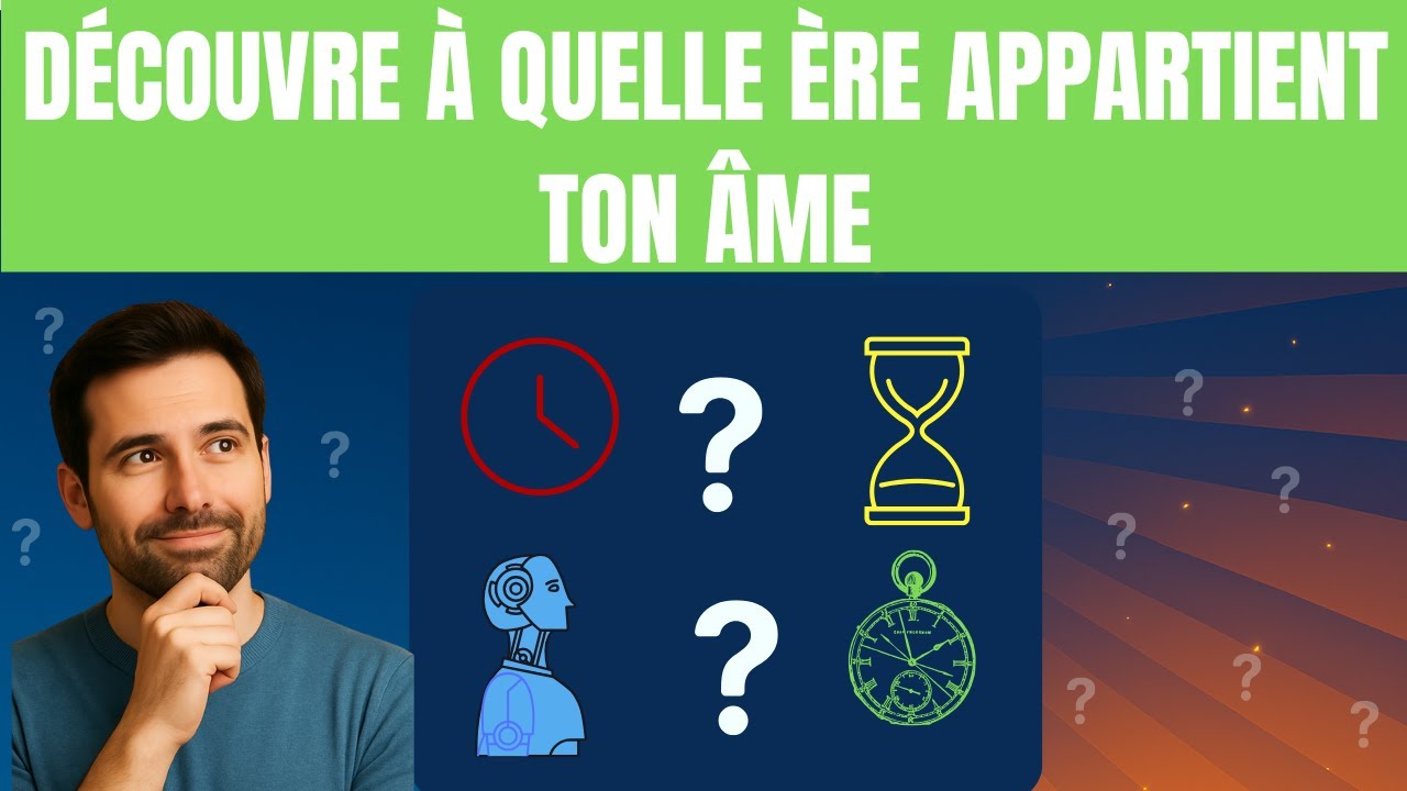 Ce test révèle ton époque intérieure (version avancée) | Découvre à quelle ère appartient ton âme
