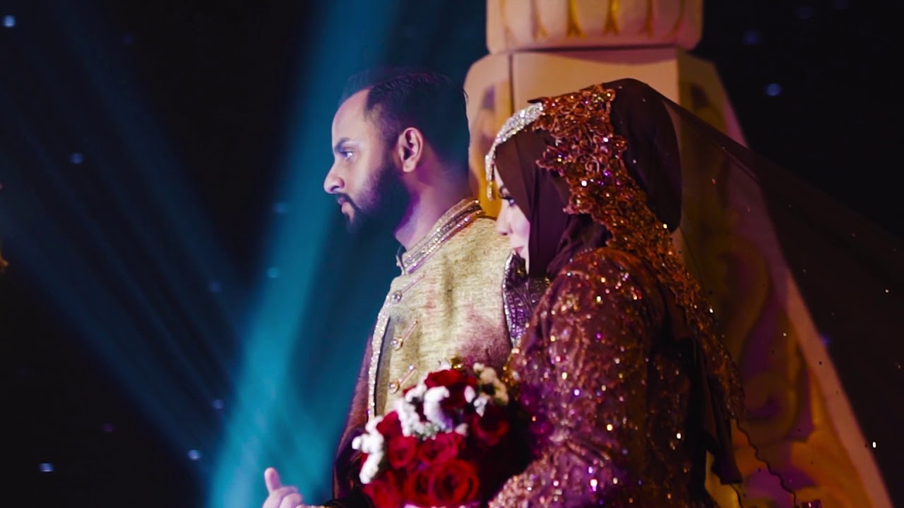 Indian Muslim Wedding | Najeeha & Qaizer Wedding Reception Highlight