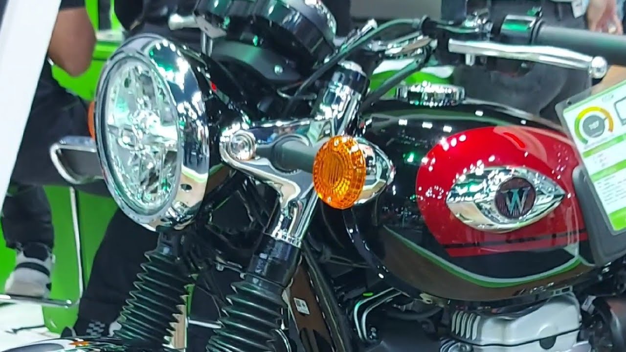 The Beauty of Japanese Classic Bike: Kawasaki W800