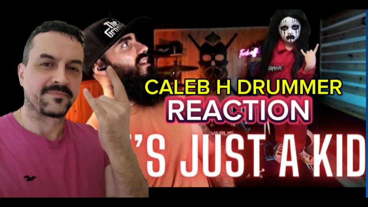 A DRUM PRODIGY WAS BORN - CALEB H DRUMMER NAILS EXTREME METAL reaction