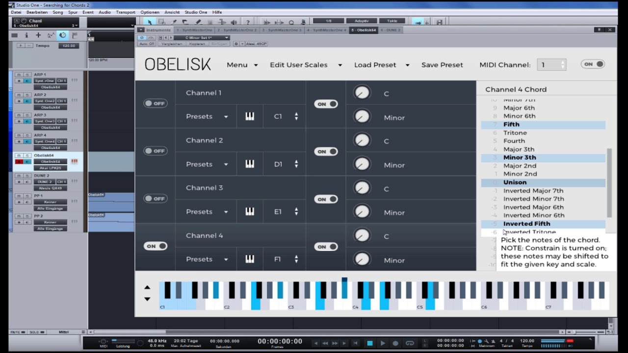 Arps + Obelisk (Plugin von Frozen Plain)