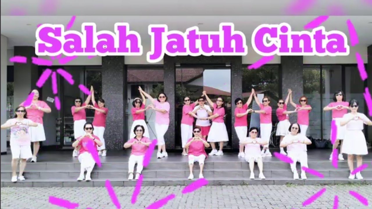 SALAH JATUH CINTA - LINE DANCE Chor : Roosamekto Mamek ( INA ) Demo by : LD Beautiful