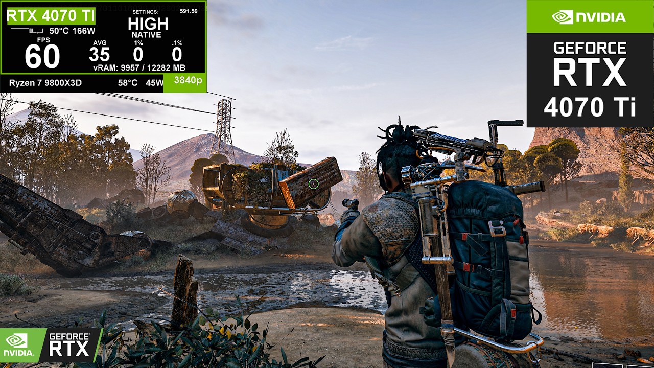 ARC Raiders – RTX 4070 Ti + Ryzen 9 7950X3D | 4K Max Settings FPS & Performance Benchmark