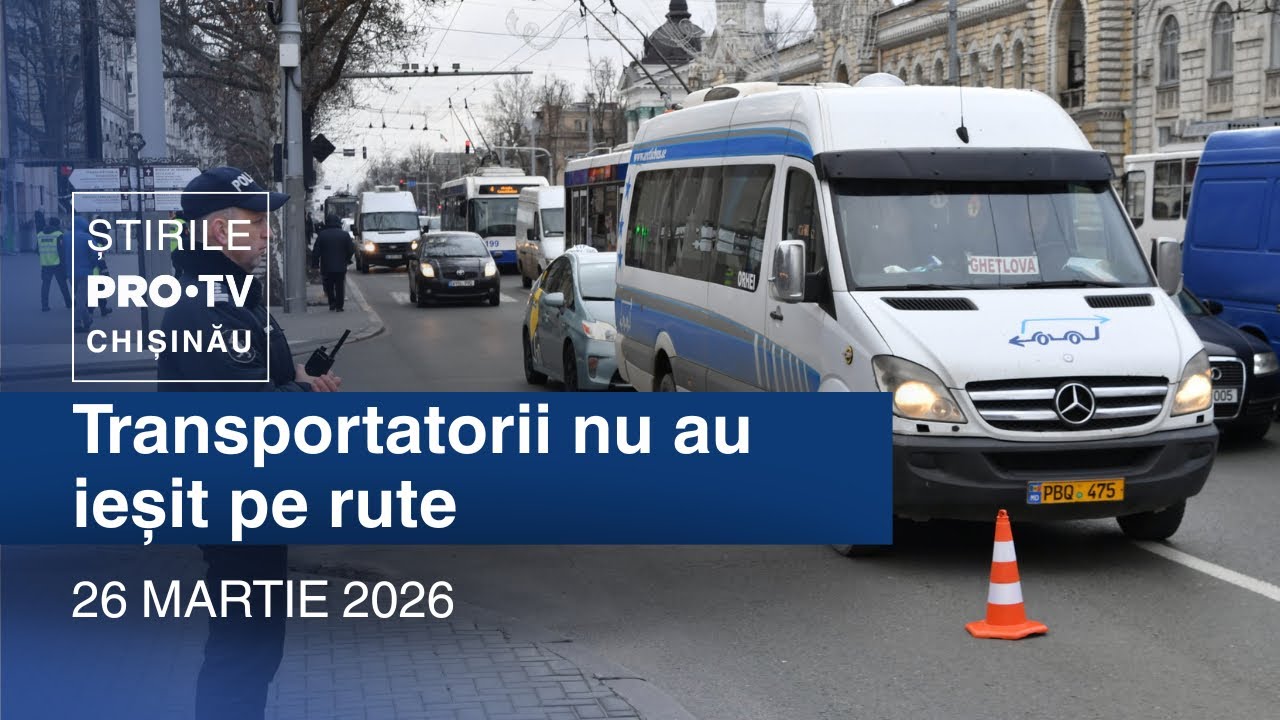 Stirile PROTV 26 MARTIE (ORA 17:00)