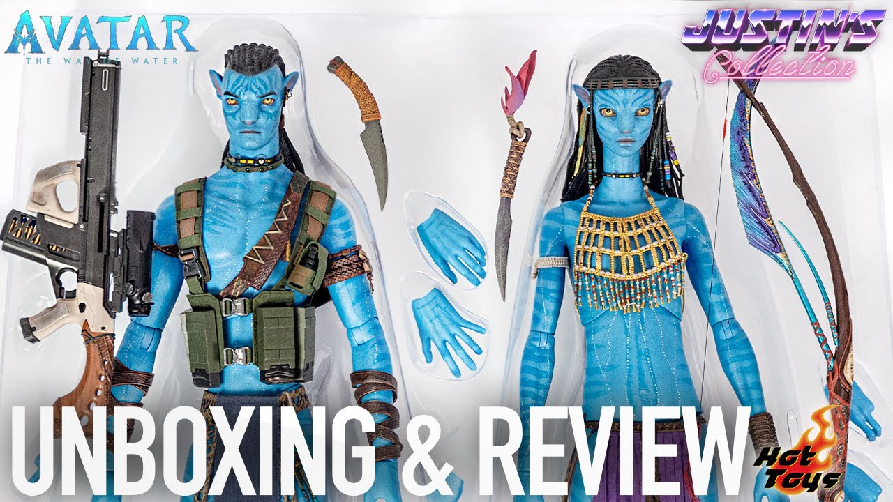 Hot Toys Avatar: The Way of Water Jake Sully & Neytiri Unboxing & Review