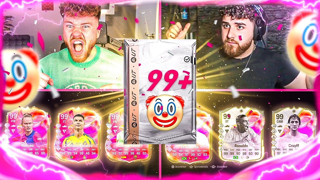 DER SCHLIMMSTE SBB PRANK 🤡😂 99 WUNDERTÜTE PICK SBB MIT HOCHNEHMEN 😱 FC 25 BATTLE
