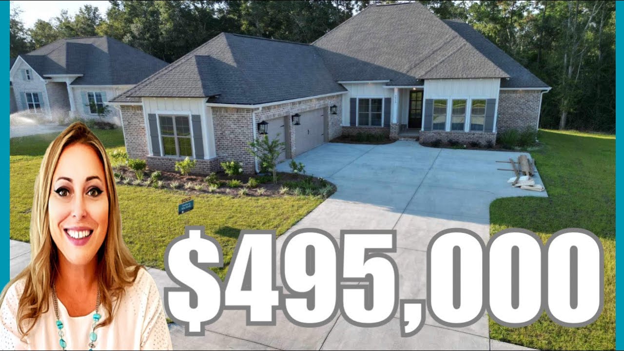 Find Your Dream Home in Cantonment FL: A Tour of this Brand New Beauty