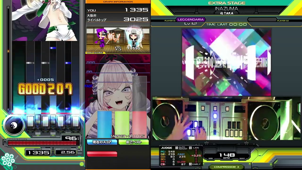 INAZUMA (SPL) HARD CLEAR / beatmania IIDX 33 Sparkle Shower