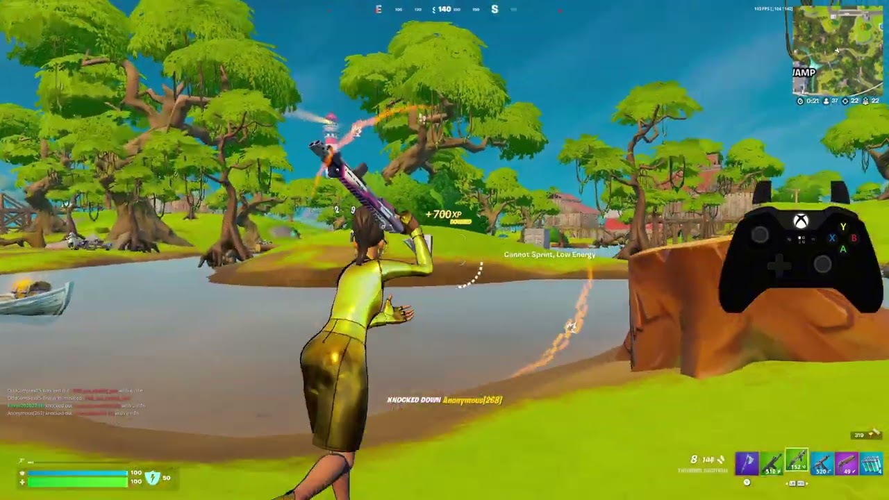 Fortnite Jennifer Walters Skin Gameplay (C2S4 Battle Pass)