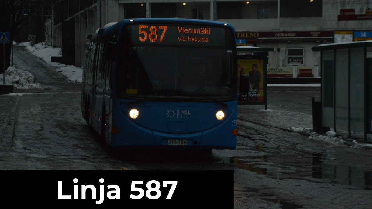 Helsinki HSL Linja 587: Mellunmäki - Vierumäki