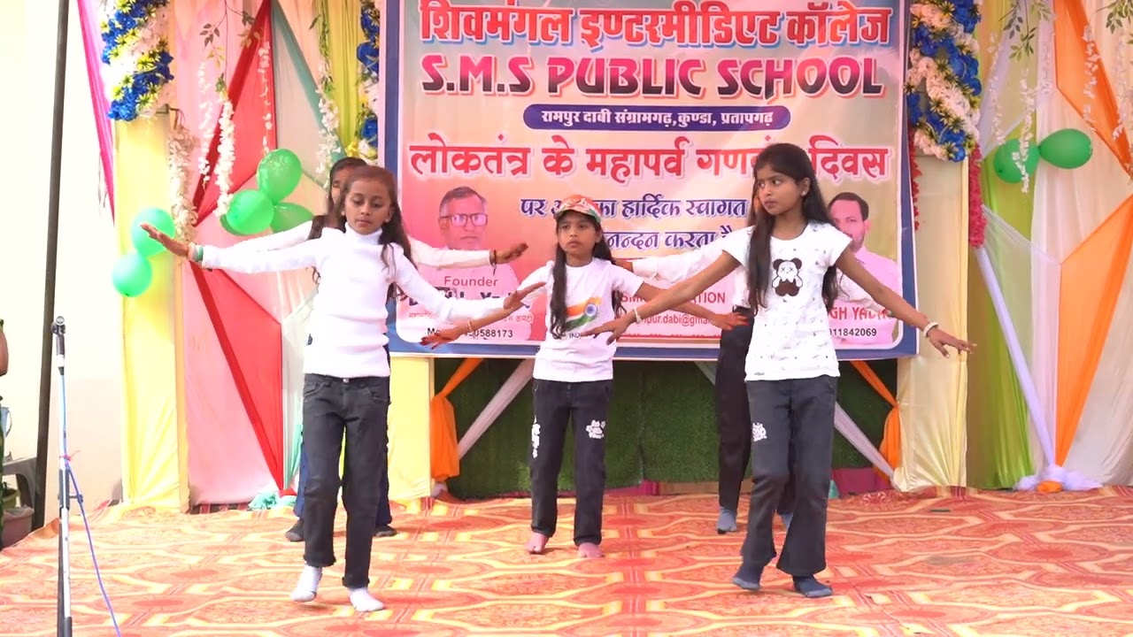 Teri Ungli Pakad k chala @SMICEDUCATION #26jan26 #SMS Public School #Rampur Davi  