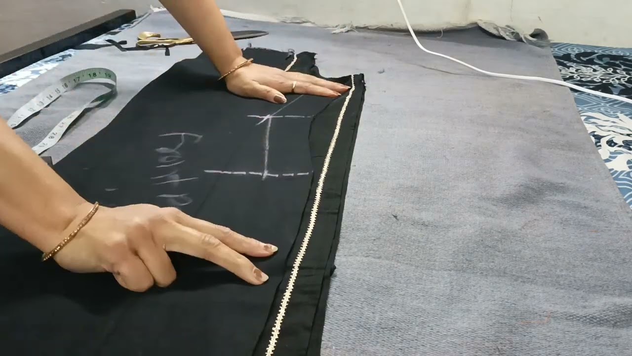 37 size ke lining kurti ki cutting  step by step/ inner wali kurti / astar wali kurti#youtube 