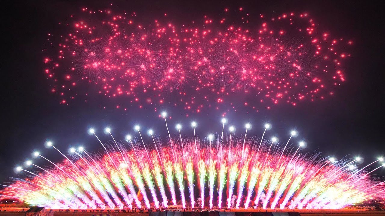 【4K】2017 長野えびす講煙火大会 ミュージックスターマイン 信州煙火工業♪