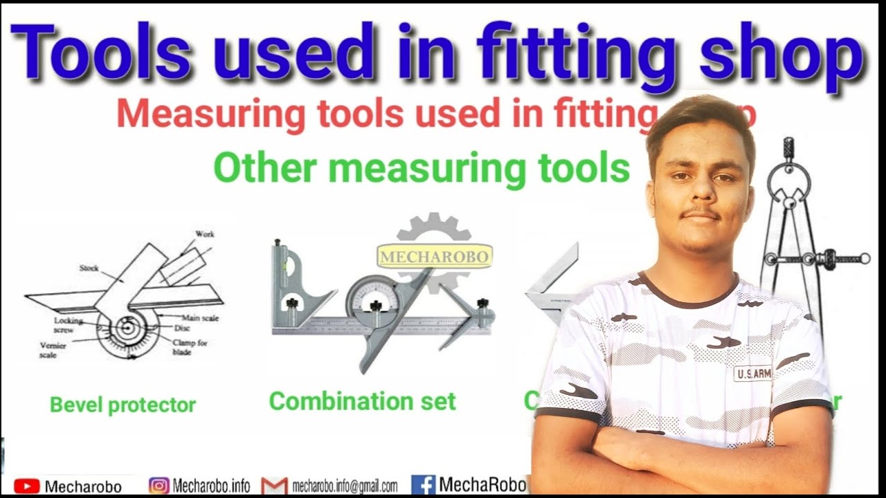 Fitting shop Tools | in hindi | Uses | Safety precautions | MechaRobo | 2020 |
