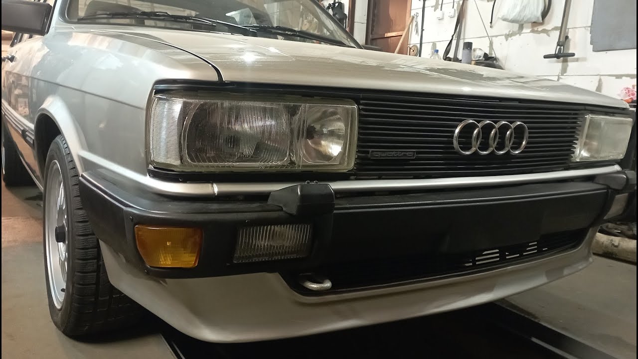 Собираю морду ауди 80 b2 quattro Часть 2 . Это интересно: Решетки радиатора ауди 80,90,coupe b2.