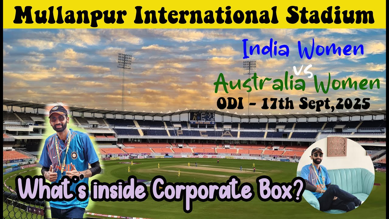 India's Historic Win! Ind W vs Aus W 2nd ODI | Mullanpur International Stadium