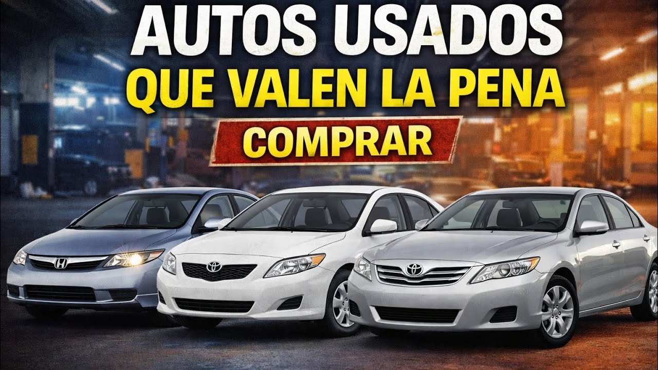 TOP 3 🚘Autos🚗 Usados Que Valen La Pena  (¡COMPRALOS YA!) |TU AUTO IDEAL 