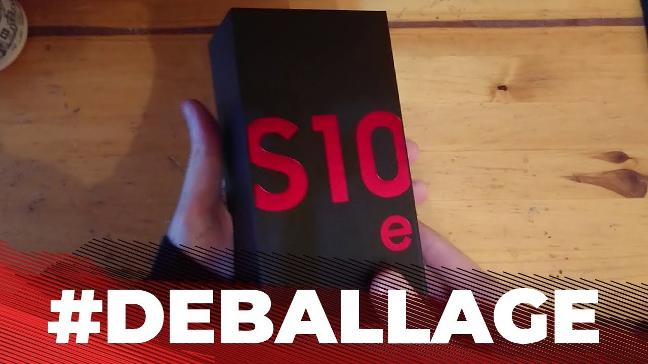 @Samsung Galaxy S10e (rouge) #DEBALLAGE