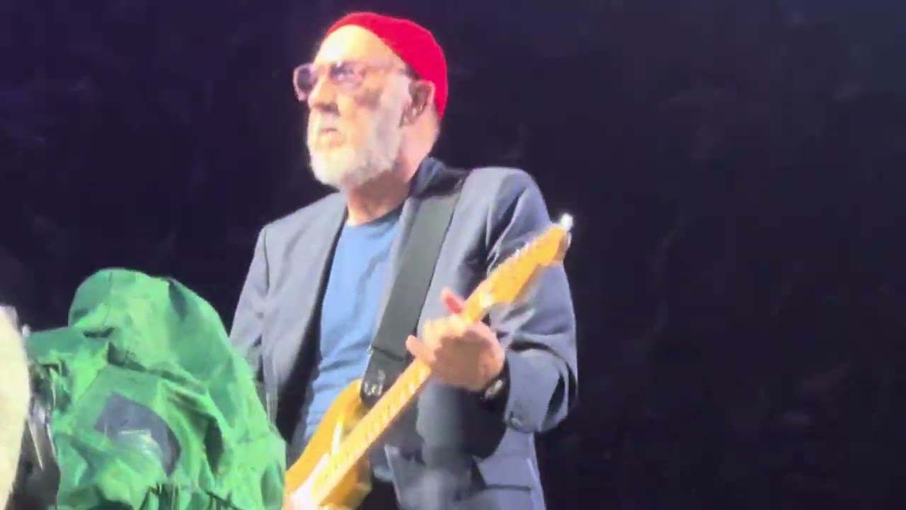 The Who The Kids Are Alright live @ Edinburgh Castle Saturday 8th July 2023 second row view.