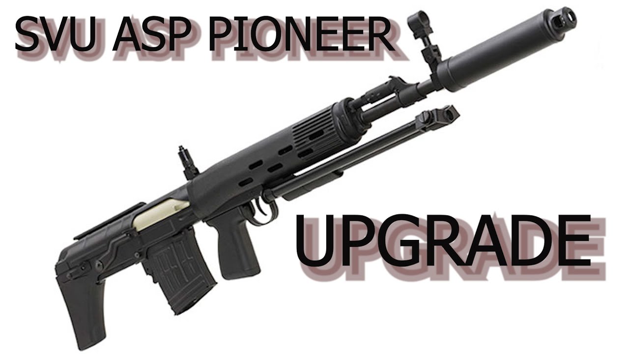 AIRSOFT: SVU ASP Pioneer UPGRADE et performance.