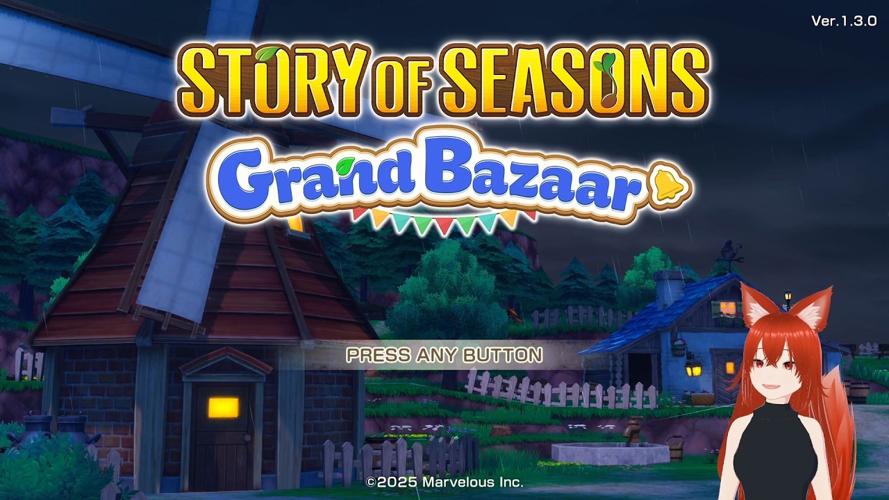 Story of Seasons Grand Bazaar Batten down the farm it's hurricane time