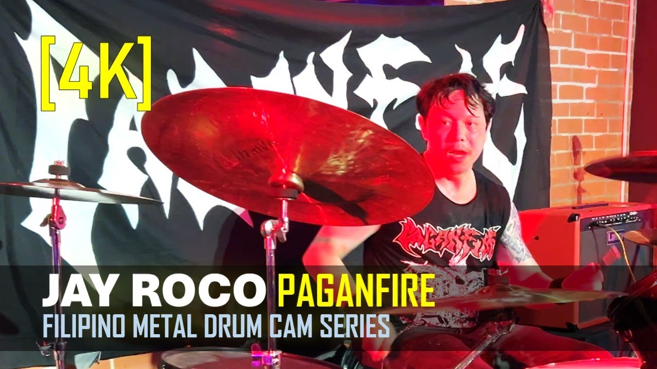 JAY ROCO of PAGANFIRE (FILIPINO METAL DRUM CAM SERIES)