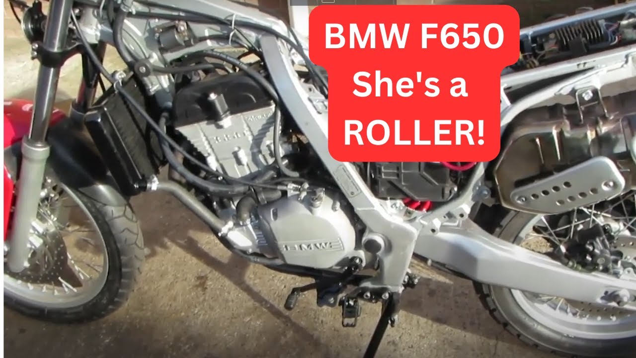 She's a ROLLER The restoration of my 1994 BMW F650 Funduro. Problems!! 