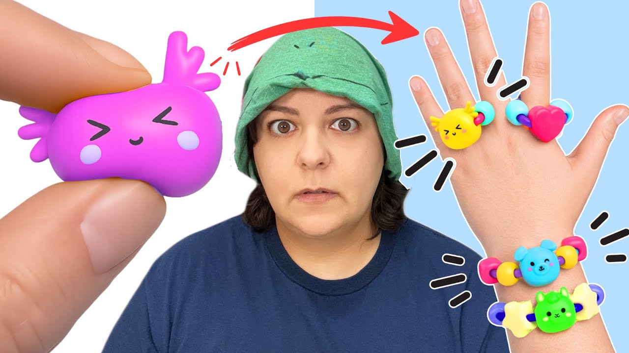 I Bought WeiRD Wearable Squishies & Stationery