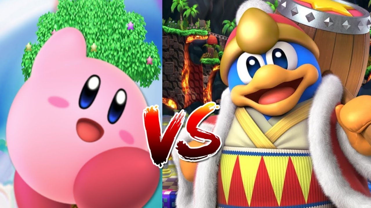 Kirby VS King Dedede!Super Smash Bros.Plush Battles