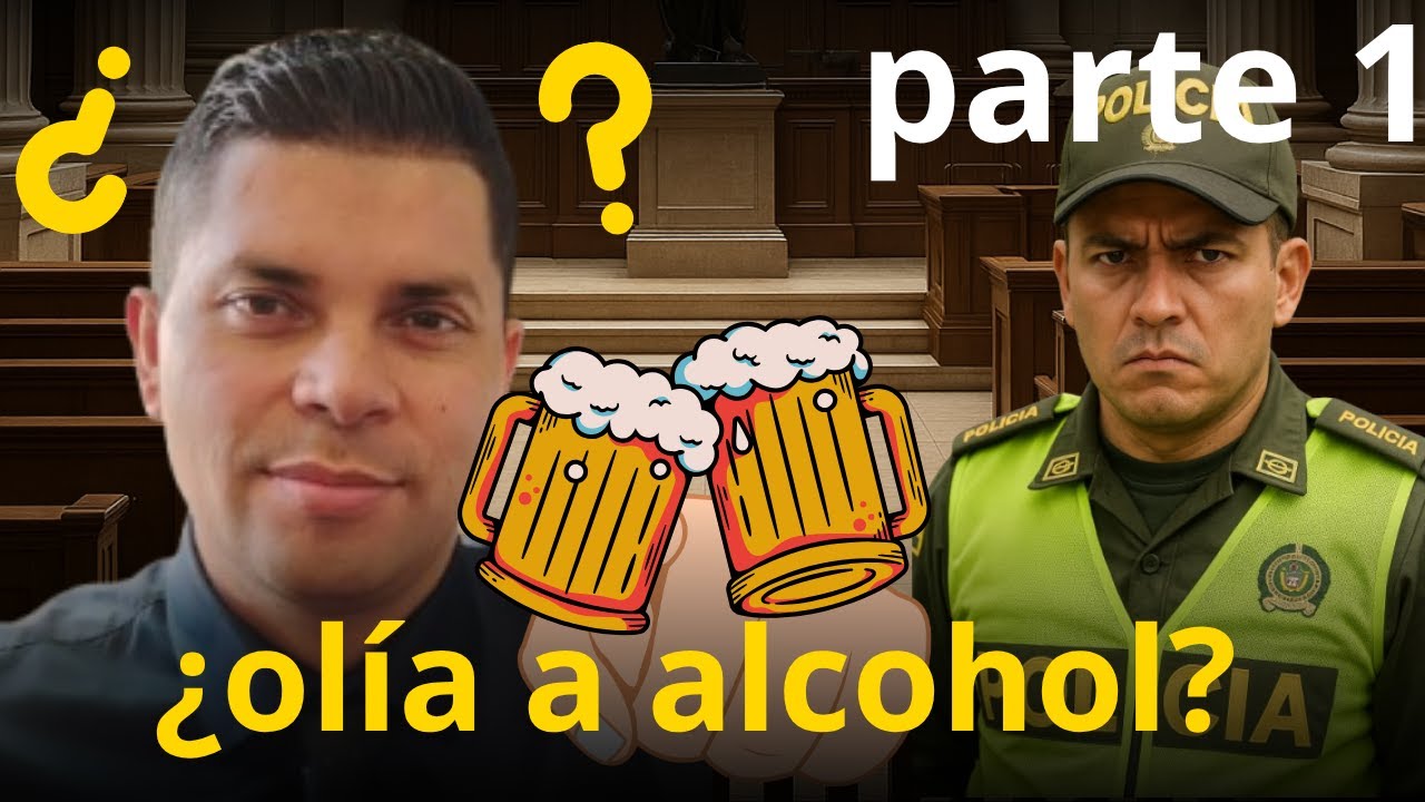 ¿Olor a alcohol o suposición? El patrullero es interrogado en audiencia parte 1