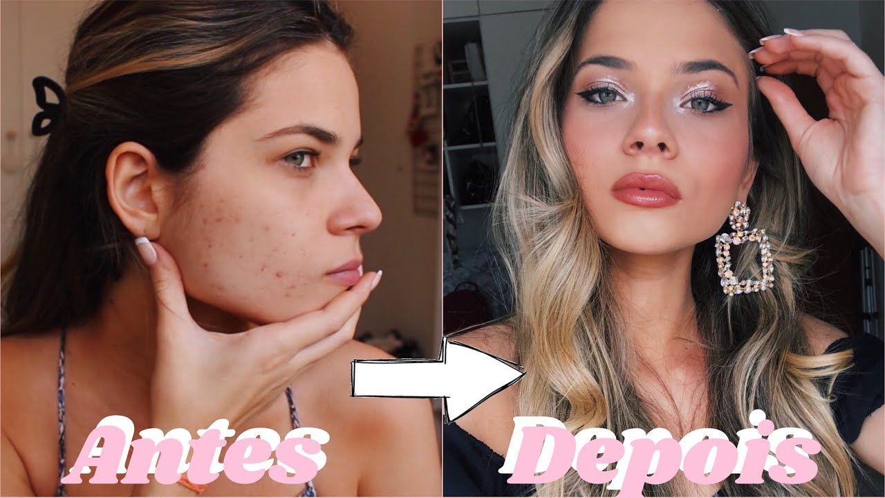 Transformação pra dar um Rolê💕 Make, cabelo e look