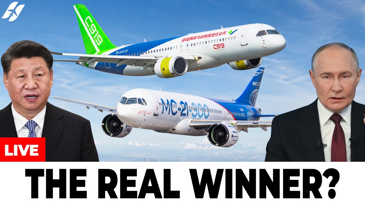 MC-21 vs C919: Which Future Aircraft Can Actually Beat the West? (LIVE)