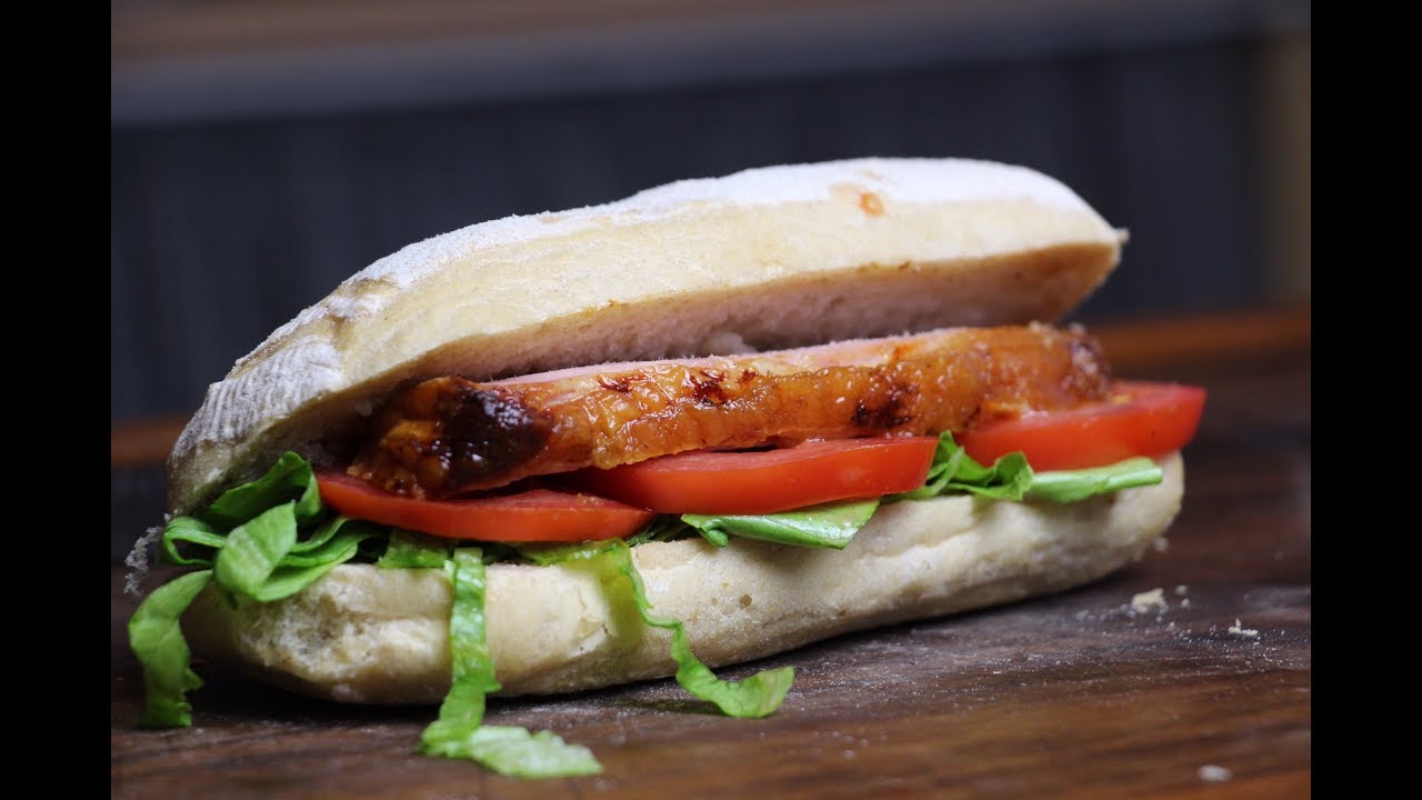 VIRGINIA HAM BLT (BACON - LETTUCE - TOMATO) - english Grill- and BBQ-Recipe - 0815BBQ