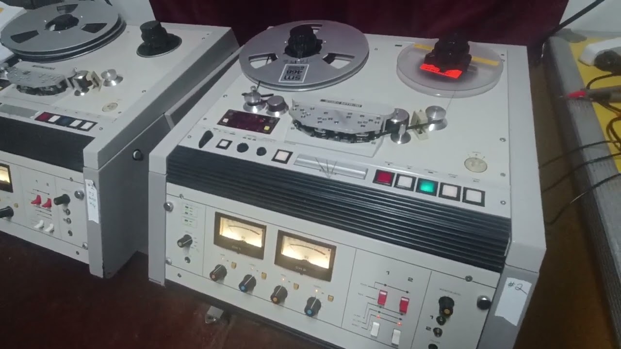 Otari MTR10 talk.  reel to reel analog tape machine.  1/4