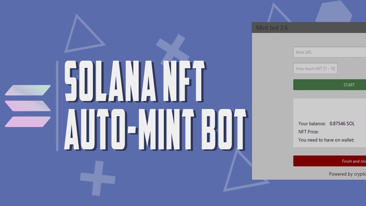 OPENSEA BOT $ SOLANA BOT 🔹 CRYPTOJEY v2.6