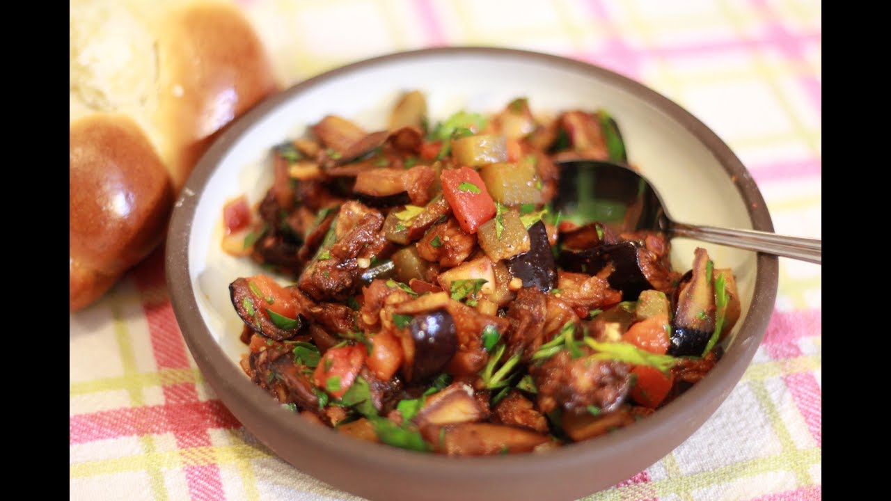 פרק 26- סלט קוביות חציל