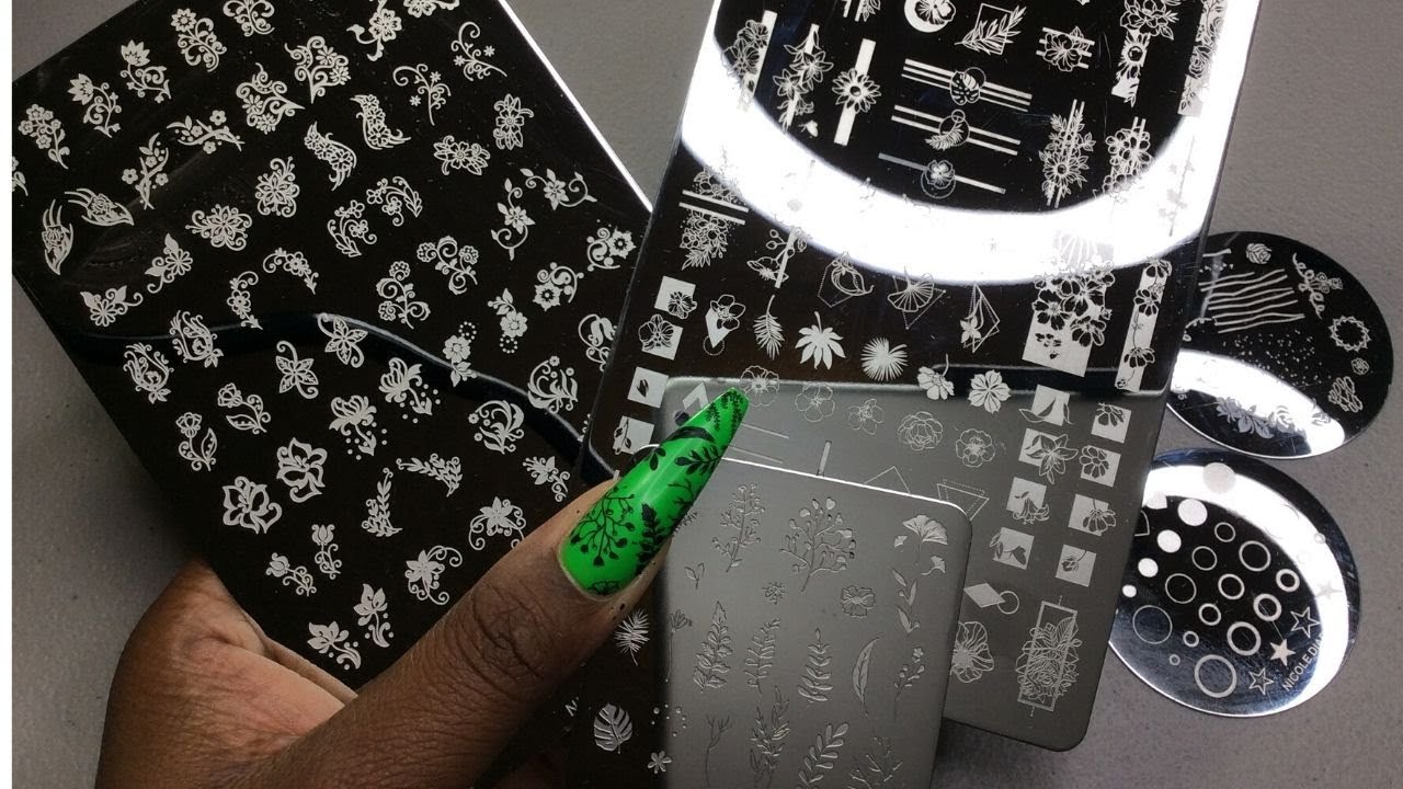 How to stamp nails / Born pretty stamping plates