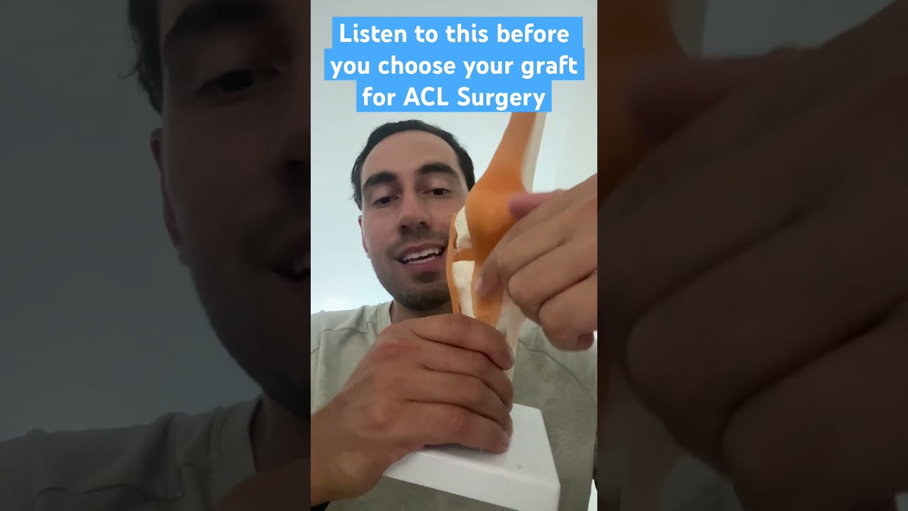 Типы трансплантатов для хирургии ПКС (какой лучше всего подойдет именно вам) #шорты #aclrehab