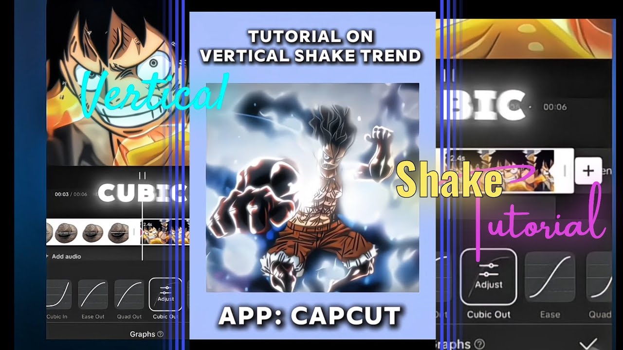 Anime - Vertical Shake Tutorial 🔥 || CapCut Simple Tutorial || #trustonallah 