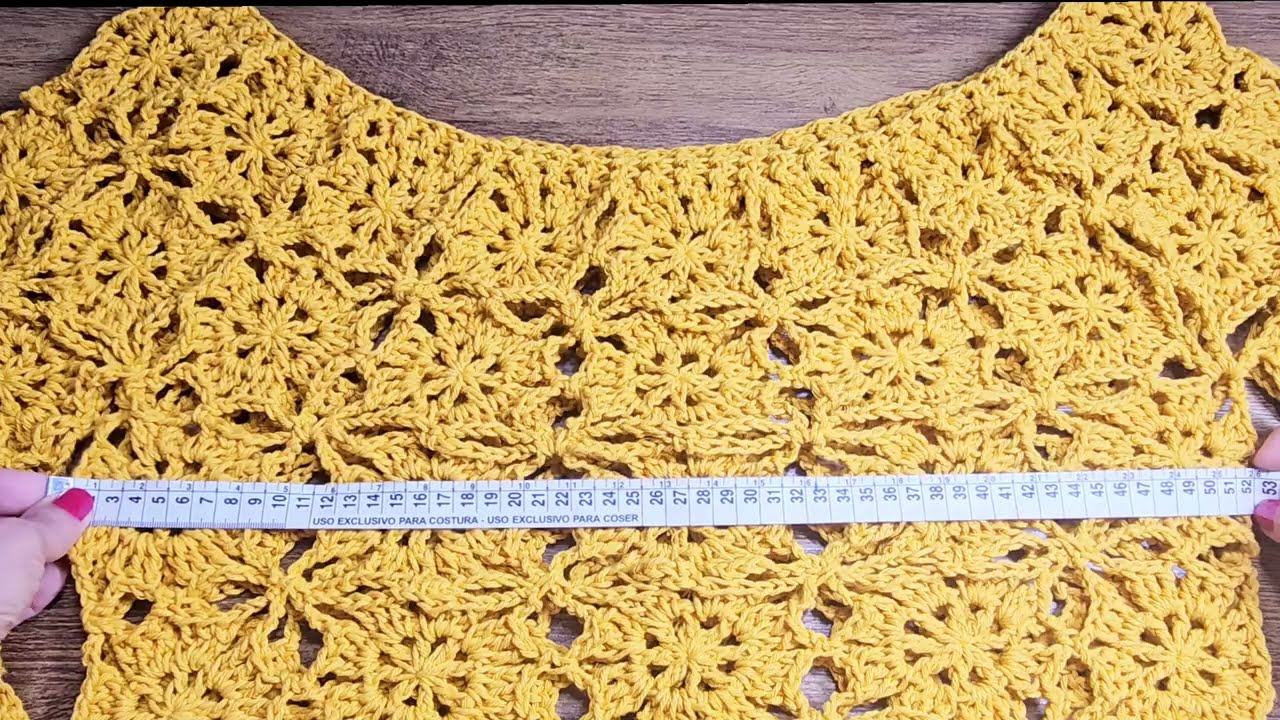 Como fazer blusa de crochê com quadradinhos lindos#crochet