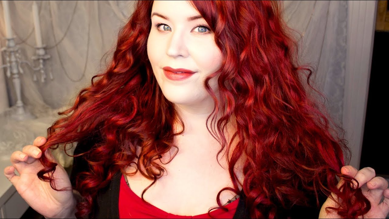 How to Dye Hair Extensions + What I use to Dye My Hair Red