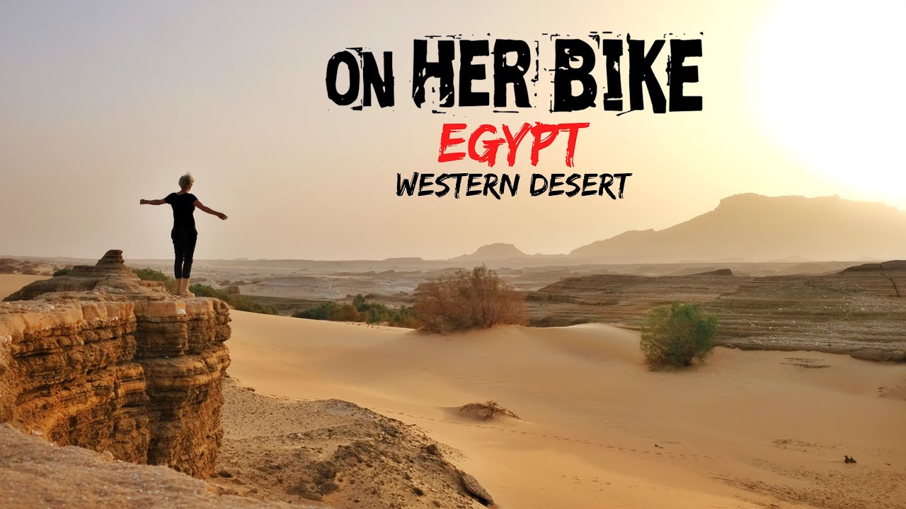 Overlanding Egypt. Solo Motorcycle Ride through Western Desert. EP 49