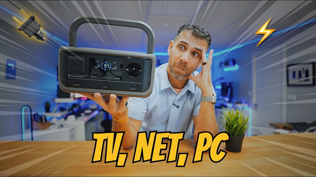 🚨 Falta de Luz, APAGÃO ? 🔥 Mantém TV, Internet e PC Ligados 🚀 AllPowers Volix P300