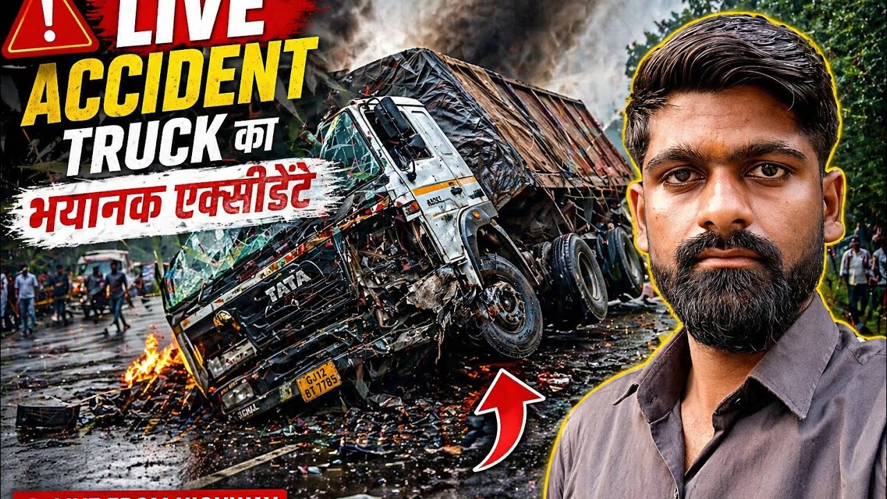 Breaking news bahut bada hadsa Ho Gaya Lucknow Sitapur National library fore wheeler gadi palat gai😱