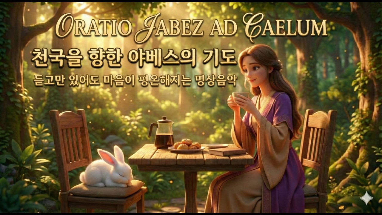 Sacred Latin Chant 🙏 Oratio Jabez ad Caelum | 마음이 편안해지는 신비로운 기도 음악, 천국을 향한 야베스의 기도