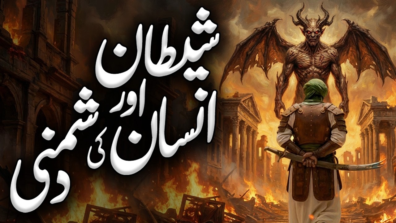 Shaitan Aur Insaan Ki Ladai | Shaitan Ka Allah Se Wada | Iblees Ki Kahani | Azazel | Alfalah