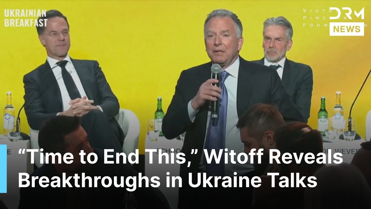 “One Issue Remains Solvable” Steve Wittkof Reveals Breakthroughs in Ukraine Talks | AC1B